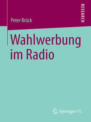 Wahlwerbung im Radio - ebook